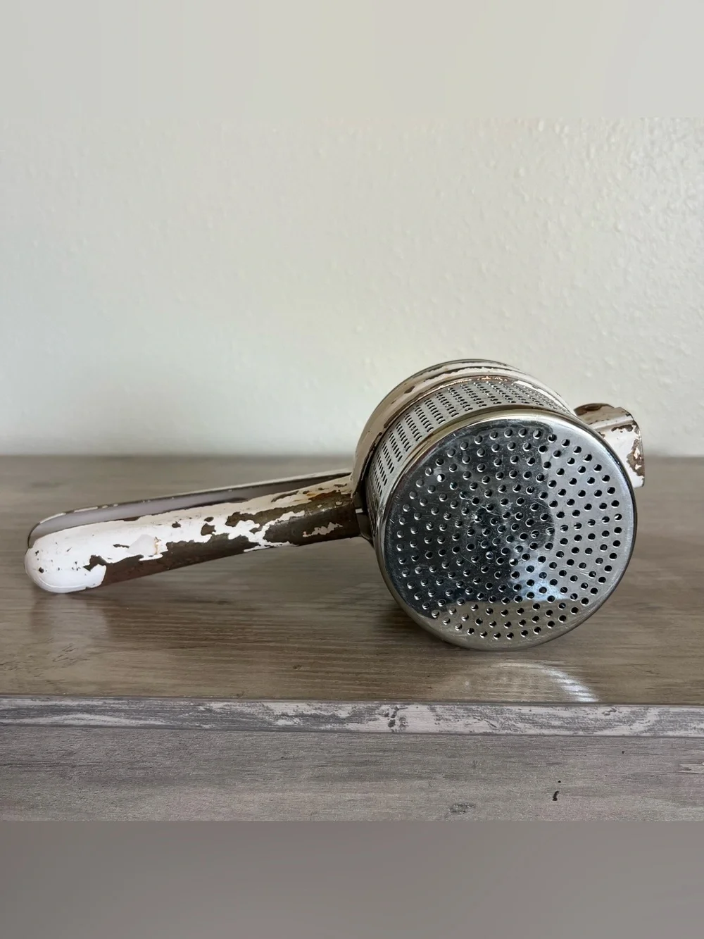 Vintage Metal Potato Ricer Ekco Best Egg Beater Rustic Antique Kitchen Gadgets